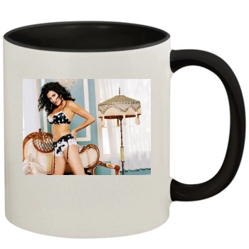 Teri Hatcher 11oz Colored Inner & Handle Mug