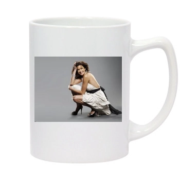 Teri Hatcher 14oz White Statesman Mug