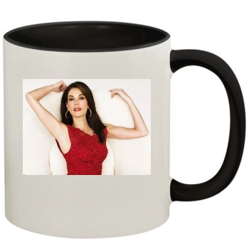 Teri Hatcher 11oz Colored Inner & Handle Mug