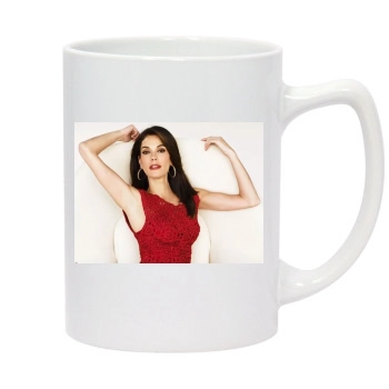 Teri Hatcher 14oz White Statesman Mug