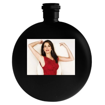 Teri Hatcher Round Flask