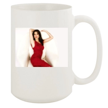 Teri Hatcher 15oz White Mug