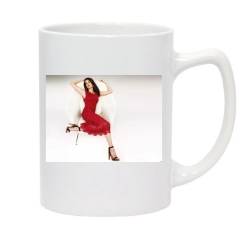 Teri Hatcher 14oz White Statesman Mug