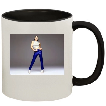 Teri Hatcher 11oz Colored Inner & Handle Mug