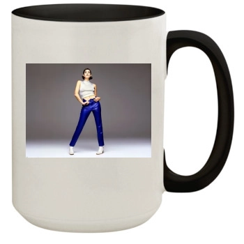 Teri Hatcher 15oz Colored Inner & Handle Mug