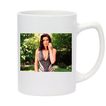 Teri Hatcher 14oz White Statesman Mug