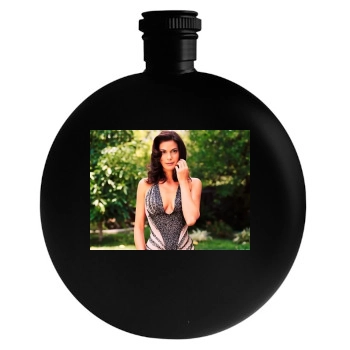 Teri Hatcher Round Flask