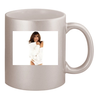 Teri Hatcher 11oz Metallic Silver Mug