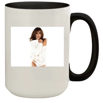 Teri Hatcher 15oz Colored Inner & Handle Mug