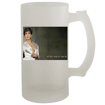 Teri Hatcher 16oz Frosted Beer Stein