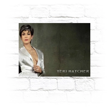 Teri Hatcher Metal Wall Art