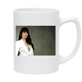 Teri Hatcher 14oz White Statesman Mug