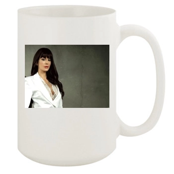 Teri Hatcher 15oz White Mug