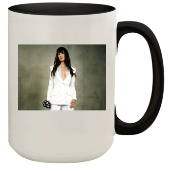 Teri Hatcher 15oz Colored Inner & Handle Mug