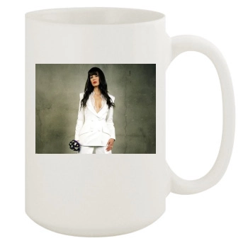 Teri Hatcher 15oz White Mug