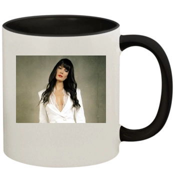 Teri Hatcher 11oz Colored Inner & Handle Mug