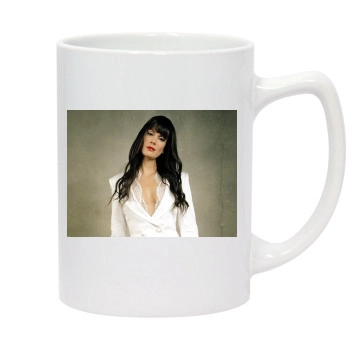 Teri Hatcher 14oz White Statesman Mug