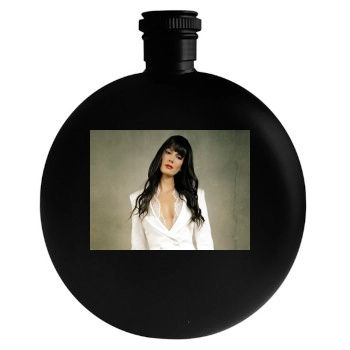 Teri Hatcher Round Flask