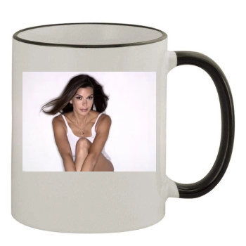 Teri Hatcher 11oz Colored Rim & Handle Mug