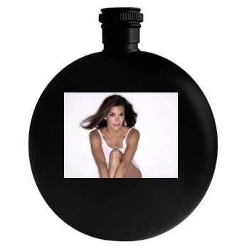 Teri Hatcher Round Flask