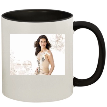 Teri Hatcher 11oz Colored Inner & Handle Mug