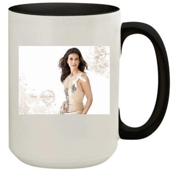 Teri Hatcher 15oz Colored Inner & Handle Mug