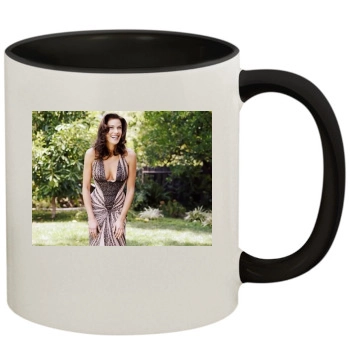 Teri Hatcher 11oz Colored Inner & Handle Mug