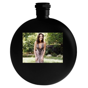 Teri Hatcher Round Flask