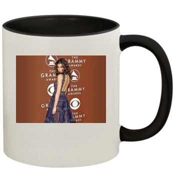 Teri Hatcher 11oz Colored Inner & Handle Mug