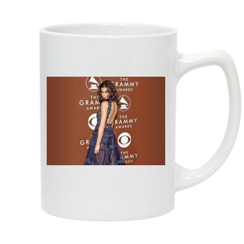 Teri Hatcher 14oz White Statesman Mug