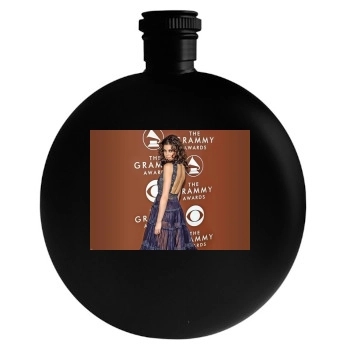 Teri Hatcher Round Flask