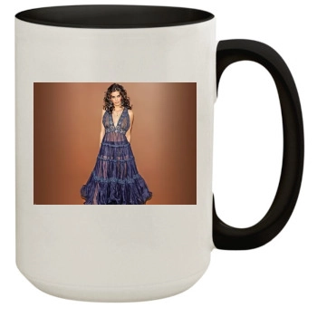 Teri Hatcher 15oz Colored Inner & Handle Mug