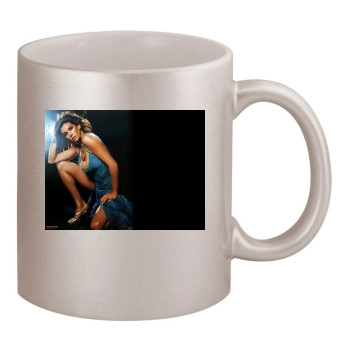 Teri Hatcher 11oz Metallic Silver Mug