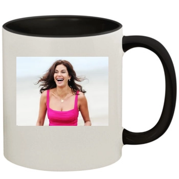 Teri Hatcher 11oz Colored Inner & Handle Mug