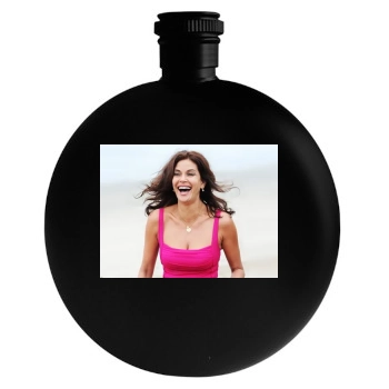 Teri Hatcher Round Flask