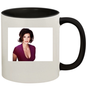 Teri Hatcher 11oz Colored Inner & Handle Mug