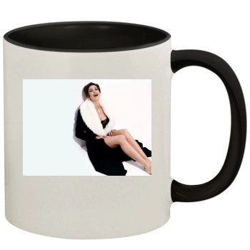 Teri Hatcher 11oz Colored Inner & Handle Mug