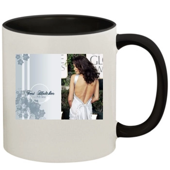 Teri Hatcher 11oz Colored Inner & Handle Mug