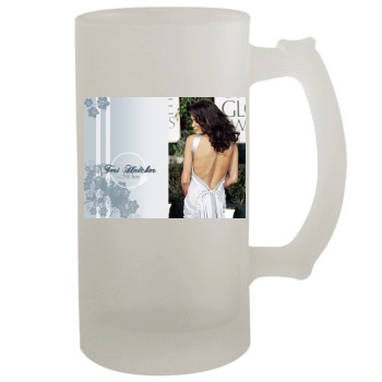 Teri Hatcher 16oz Frosted Beer Stein