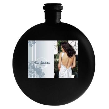 Teri Hatcher Round Flask