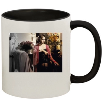 Teri Hatcher 11oz Colored Inner & Handle Mug