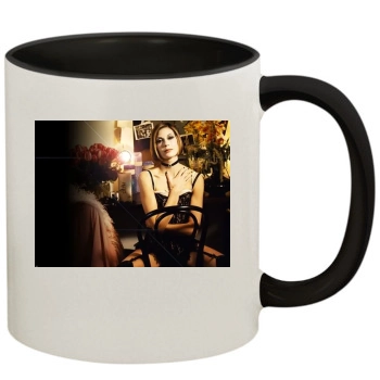 Teri Hatcher 11oz Colored Inner & Handle Mug