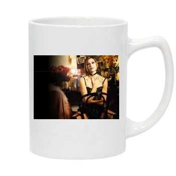 Teri Hatcher 14oz White Statesman Mug