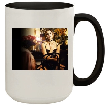 Teri Hatcher 15oz Colored Inner & Handle Mug