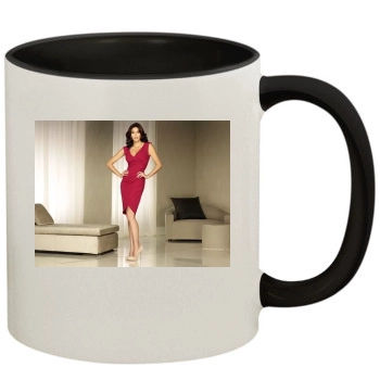 Teri Hatcher 11oz Colored Inner & Handle Mug