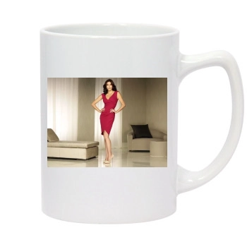 Teri Hatcher 14oz White Statesman Mug