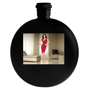 Teri Hatcher Round Flask