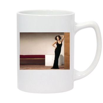 Teri Hatcher 14oz White Statesman Mug