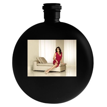 Teri Hatcher Round Flask