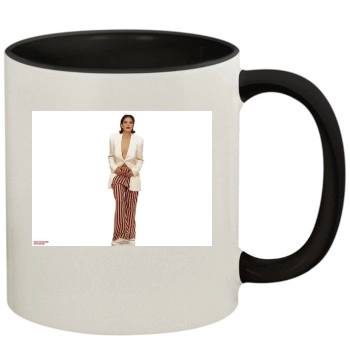 Teri Hatcher 11oz Colored Inner & Handle Mug